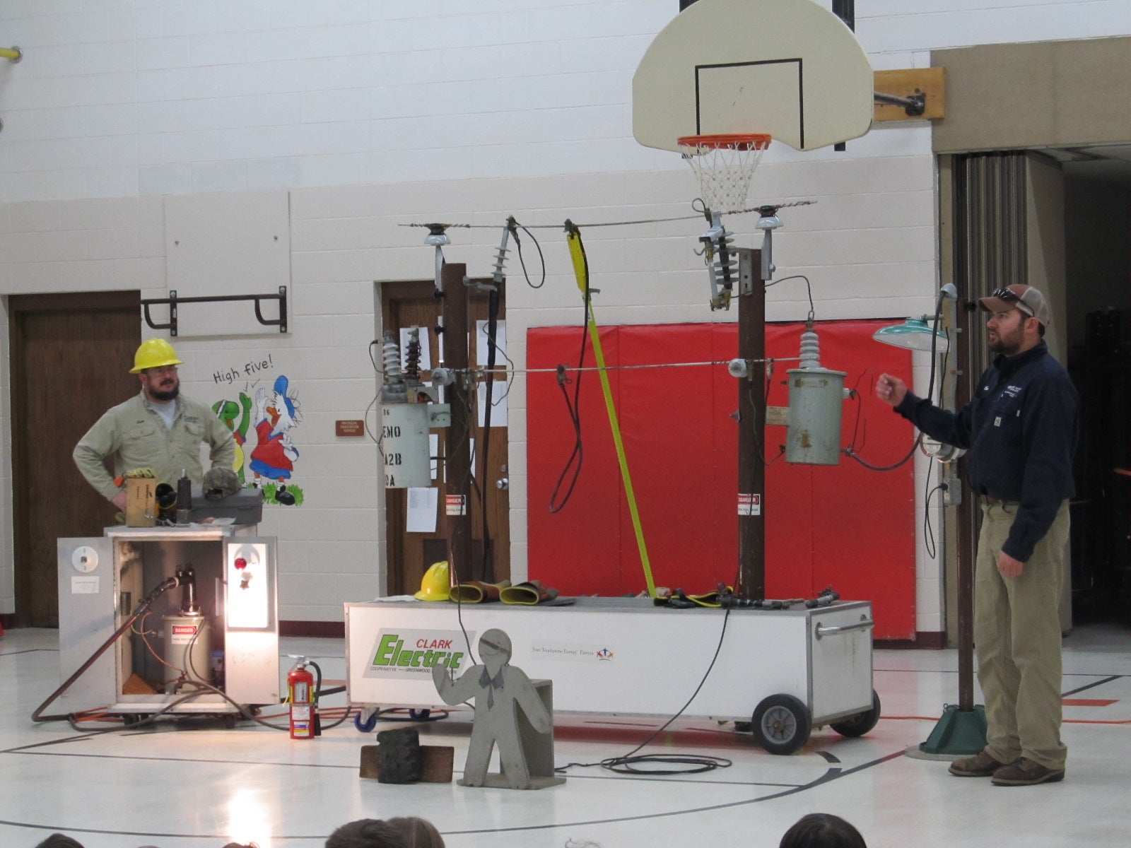 High-Voltage Demonstrations | Clark Electric Cooperative, Inc